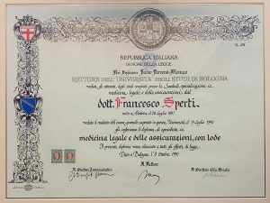 Dr. Francesco Sperti - Oculista, Medico Legale